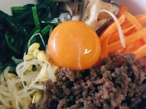 韓国人が作る本番のビビンバ♪